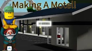 Making A Motel In BloxBurg Episode 1 [upl. by Olegnaed]