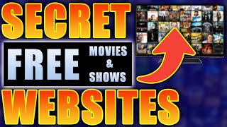 🎬Top 5 Websites to Watch FREE Movies  TV Shows in 2024 🍿 [upl. by Ransome206]