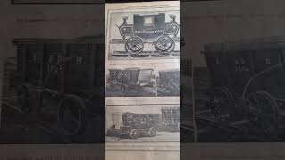 STOCKTON AND DARLINGTON RAILWAY CARRIAGES 1825 [upl. by Redwine]