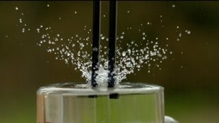 Tuning Fork at 1600fps  The Slow Mo Guys [upl. by Saint44]