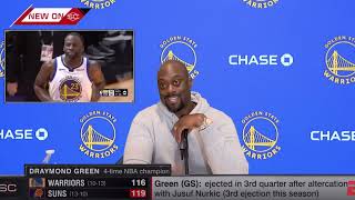 Draymond Green Press Conference [upl. by Thacher85]