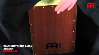 Meinl HCAJ3MHM Headliner Series Cajon [upl. by Adiraf]