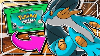 Why Swampert Reigns Supreme Among Starter Pokemon  Pokemon Emerald Solo Challenge [upl. by Ellenet]