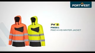 Portwest PW261  PW2 HiVis Winter Jacket  EN [upl. by Faust473]