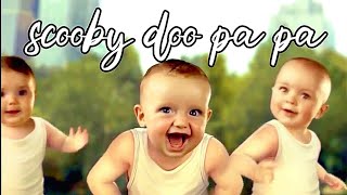 Baby Dance Video competition  Bom Diggy Bom Song  Scooby Doo Pa Pa  music  funny  dance [upl. by Mercy]