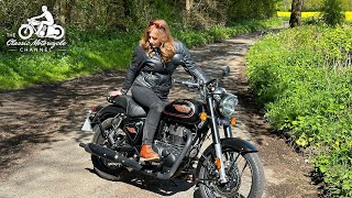 Royal Enfield Bullet 350  review while riding after a month or so [upl. by Warrick]