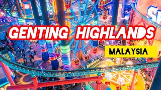 Genting Highlands 2024 vlog Malaysia  sky worlds theme park [upl. by Anayd]