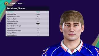 PES 2021 KOJI NAKATA  JAPAN CLASSIC PS4 [upl. by Gerrald779]