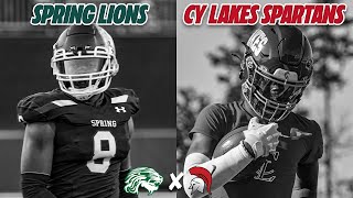 Cypress Lakes vs Spring Lions Week 2 Highlights [upl. by Htiek270]