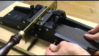 Luthier Tips du Jour  Manual fret Slotting [upl. by Aetnahc309]