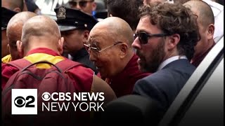 Dalai Lama in NYC to receive medical treatment [upl. by Walley]