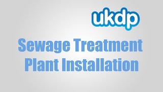 Sewage Treatment Plant Installation [upl. by Dlaner289]