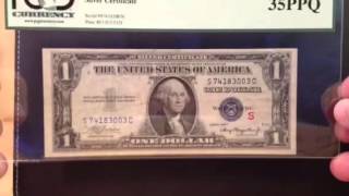 1935A Experimental Silver Certificate  Possible Bank Strap Find that Can Make You Money  BRSH [upl. by Sorensen]