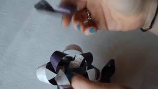 Tutorial Fiocco Regalo Fatto a Mano Riciclo creativo [upl. by Airbas]