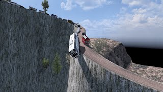 Most dangerous road in the world eps50  Euro Truck Simulator 2 HD2K [upl. by Demetre]