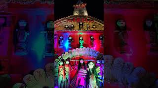 জগদ্ধাত্রী পূজা Jagatdhatri Puja south 24 pgs Hasim Nagar jagadhatripujo [upl. by Hartmunn579]