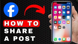 How to Share a Post on Facebook  Android amp iOS [upl. by Anelys]