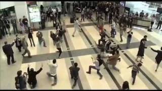 Beirut Duty Free Rocks Airport with Dabke Dance  Flash Mob  دبكة في مطار بيروت [upl. by Lovett]