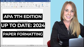 How to format your paper in APA style in 2024 [upl. by Loftus]