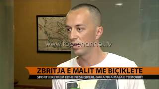 Zbritja e malit me biçikletë  Top Channel Albania  News  Lajme [upl. by Leinahtam674]