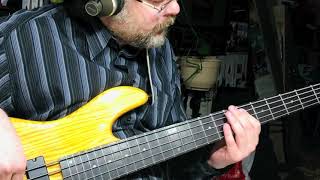 LEVEL 42 quotIts Overquotbass cover [upl. by Sirahc848]