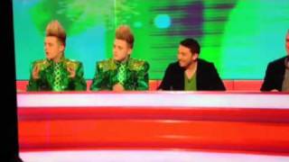 Jedward on 8 out of 10 cats [upl. by Gnov575]