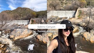 SABINO CANYON TUCSON ARIZONA canyonhiketrailstucsonarizona [upl. by Steinberg]