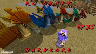 RLCraft Hardcore Ep 35  Taming Amphitheres Minecraft 112 [upl. by Notsob]