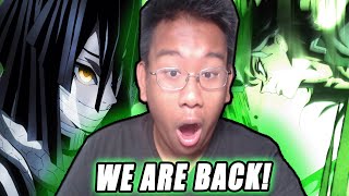 HASHIRA TRAINING ARC  Demon Slayer Season 4 Ep 1  Reaction [upl. by Liew51]