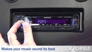 Kenwood Car Receivers Overview KDCMP345U and KDCMP445U  Crutchfield Video [upl. by Fabri]