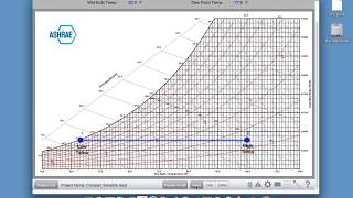 ASHRAE HVAC Psychrometric Chart App [upl. by Herates608]