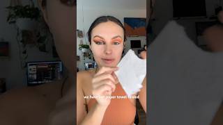 paper towel makeup technique 🎨🥰 eyeshadow makeuptips eyeshadowtutorial shorts [upl. by Jaquiss]