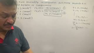 Congruence  Find two mutually incongruent solution  Lecture28 [upl. by Corty]