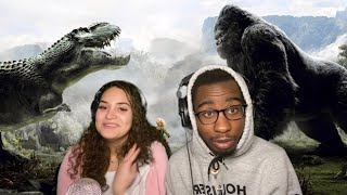 GODZILLA VS KONG TRAILER REACTION [upl. by Hanavas]