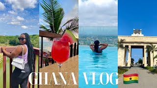 Girls trip to Accra Ghana  Travel VlogFirst time in accra [upl. by Ayekin]