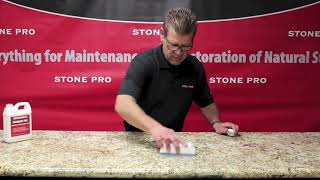 Stone Pro  Ultimate Pro Sealer  Impregnating Sealer [upl. by Bivins]