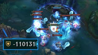 Rammus with 110k Armor  Seven Trundle Ults against Rammus W [upl. by Eelrehpotsirhc]