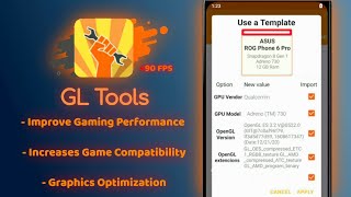 GL Extension ASUS ROG Phone 6 Pro GPU amp CPU 90FPS [upl. by Doehne]