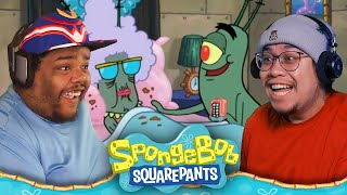 SpongeBob Season 7 Episode 12 amp 13 GROUP REACTION [upl. by Ymor847]