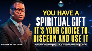 Dont Try To Be Someone Else  Discover Your Unique Spiritual Gift  Apostle Arome Osayi [upl. by Mulloy]