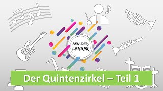 Der Quintenzirkel  Teil 1  BENDERLEHRER [upl. by Elwina]