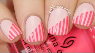 How To Use STRIPING TAPE In Nail Art  Nailed It NZ [upl. by Ennaej]