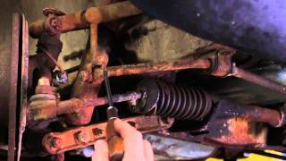 236 MG Tech  Front Suspension Suspension on MGC [upl. by Onimixam]