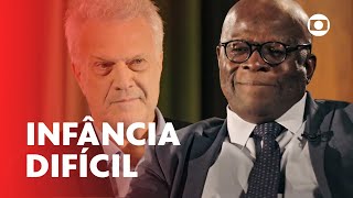 Joaquim Barbosa fala sobre racismo e dificuldades na infância  Conversa com Bial  TV Globo [upl. by Aisyat609]