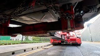 how to tow a dustcart  heavy recovery [upl. by Nwahsed235]