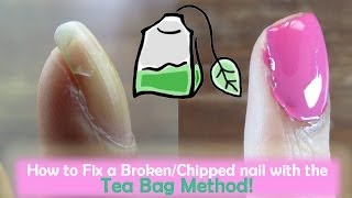 How to Fix a Broken Nail with a Teabag  OffbeatLook [upl. by Daffodil]