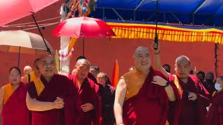 Kabjie Namkhai Nyingpo Rinpoche And Shechen Rabjam Rinpoche 🙏  Himalayan Buddhist Monks [upl. by Frydman912]