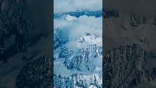 Breathtaking Alps Mountains from 36 thousand feet above the Europes Landscape Oct 2024 [upl. by Ahsakal606]