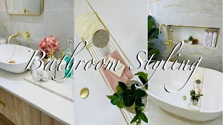 House to Home Ep 13Decorate My EnSuite Bathroom With Me  Bathroom Decorating Ideas  SA YouTuber [upl. by Llehcnom]