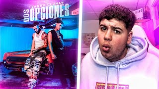 EL COMBO DE LA L 😂🔥 REACCION a Lyanno Lunay  Dos Opciones Video Oficial [upl. by Anibor]